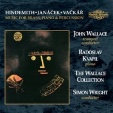 Music for brass, piano and percussion CD cover artwork