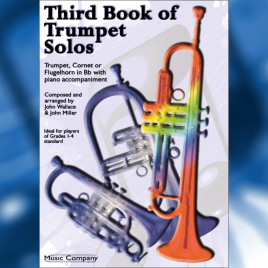 Front cover of Third Book of Trumpet Solos