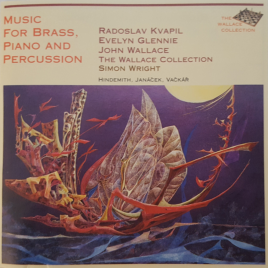Music for Brass, Piano and Percussion cover artwork